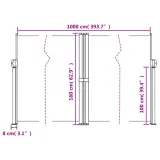 markiza-boczna-czerwona-160x1000-cm-stan-nowy-material-dominujacy-tworzywo-sztuczne