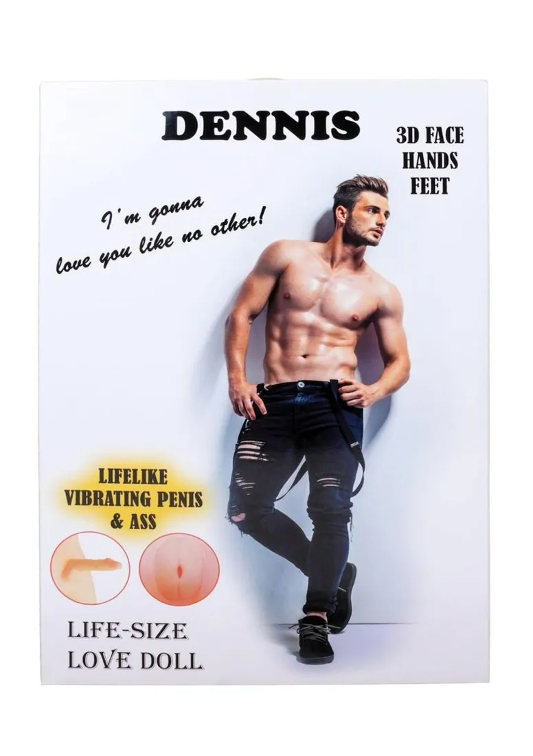 lalka-dennis-3d-vibrating-stan-nowy