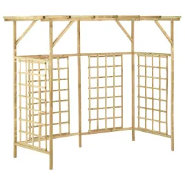 drewniana-pergola-na-3-kosze-sosnowa-impregnowana-na-zielono-200x80x168-c
