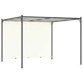 pergola-ogrodowa-3x3m-z-regulowanym-dachem-smietankowym-stalowa