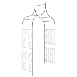 pergola-ogrodowa-na-pnacza-z-zelaza-129-x-60-x-283-cm-ciemnozielona
