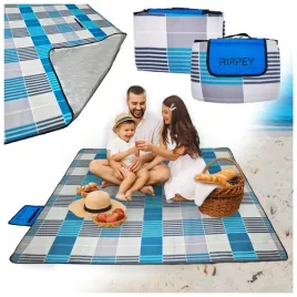 koc-piknikowy-wodoodporny-mata-plazowa-z-izolacja-sandy-1b-kratka-2x2