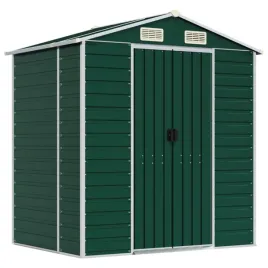szopa-ogrodowa-zielona-191x130x198-cm-stal-galwanizowana