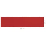 parawan-balkonowy-hdpe-120x500cm-czerwony-kod-producenta-ze-311014-stan-nowy