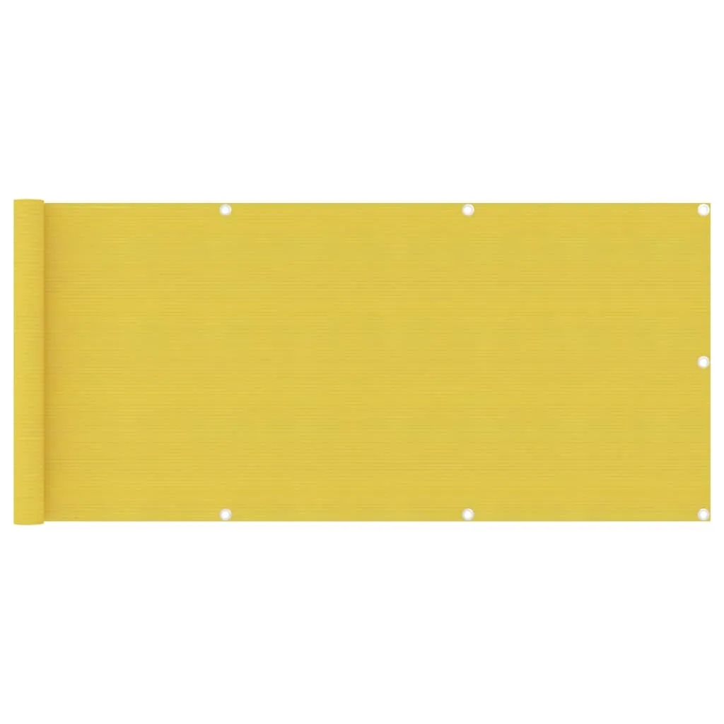 parawan-balkonowy-hdpe-75x500cm-zolty