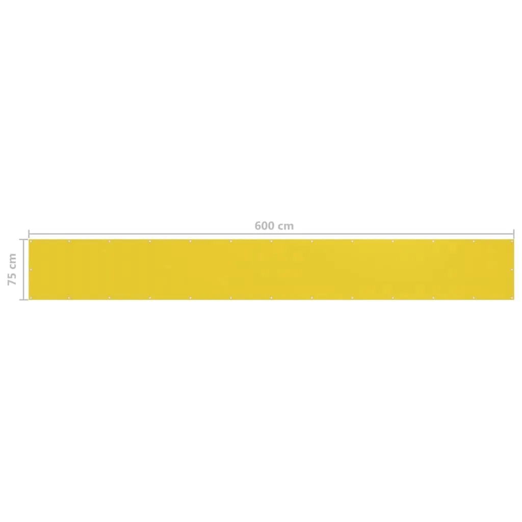 parawan-balkonowy-hdpe-75x600-cm-zolty-stan-nowy