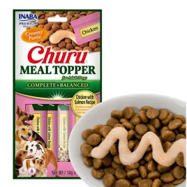 inaba-dog-meal-topper-dosmaczacz-do-karmy-kurczak-z-lososiem-4x14g-56g