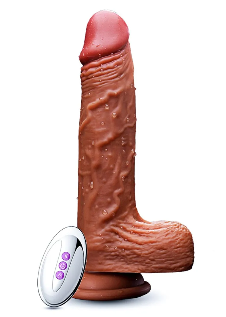 wibrator-silicone-vibration-10-rotate-telescopic-heating-21cm