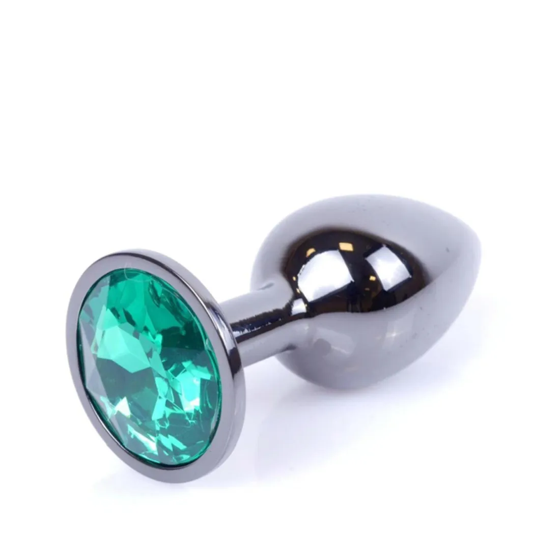 plug-jewellery-dark-silver-plug-green