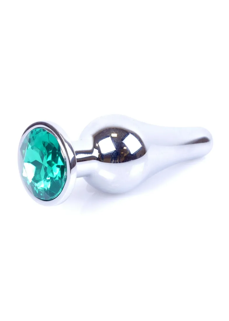 plug-jewellery-silver-butt-plug-green