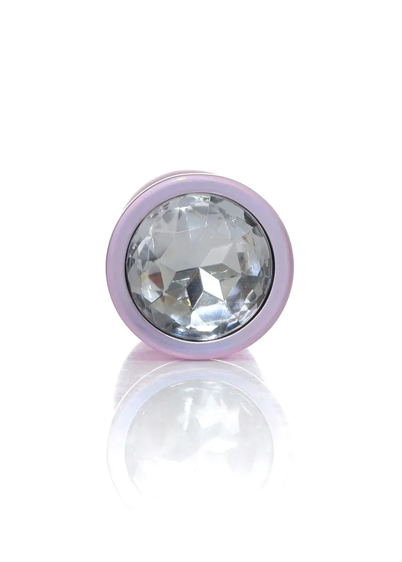 plug-jewellery-pearl-pink-plug-clear-m-stan-nowy