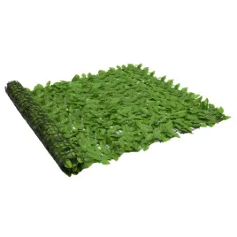 parawan-balonowy-z-zielonymi-liscmi-polietylen-zielony-300x150-cm