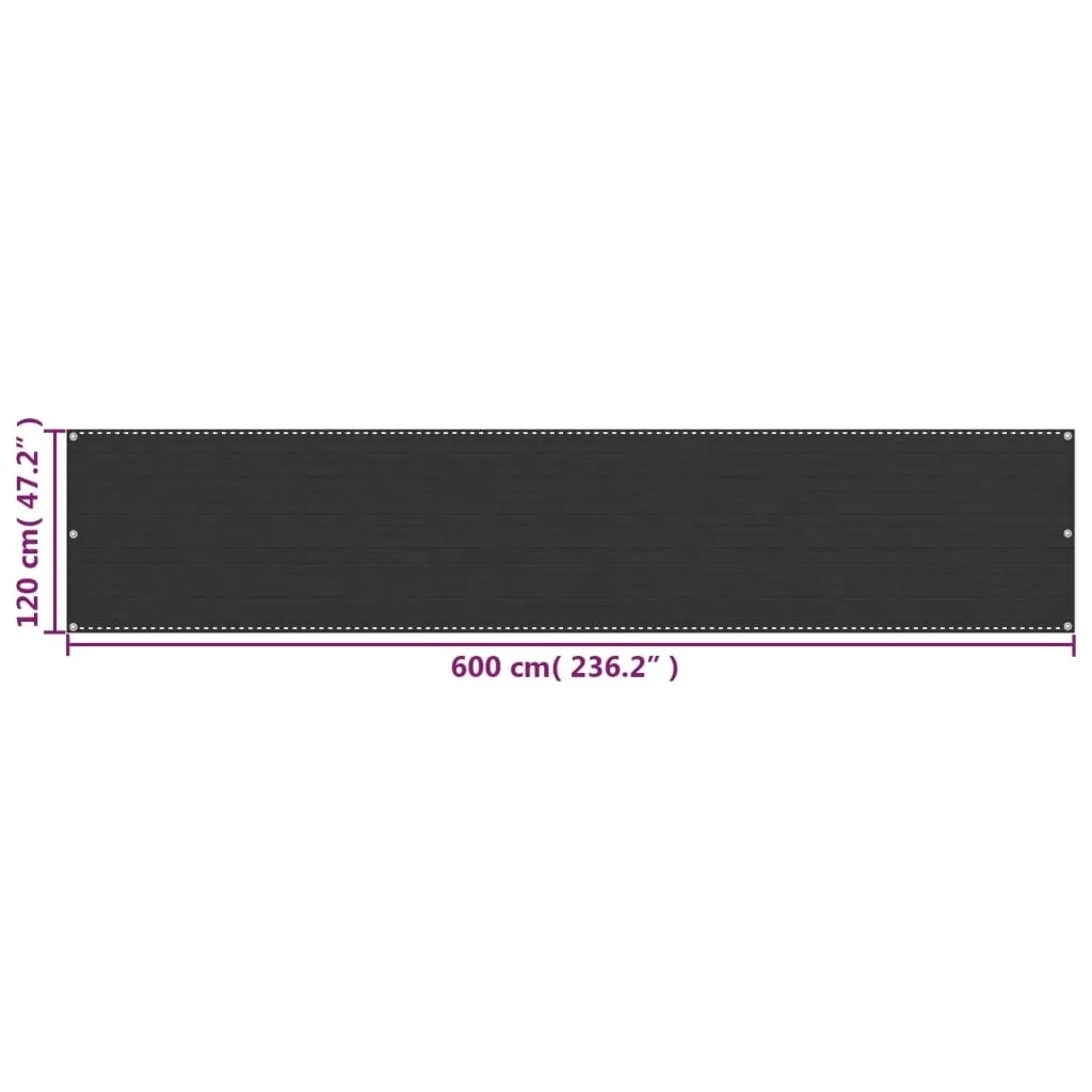 parawan-hdpe-120x600-cm-antracytowy-stan-nowy
