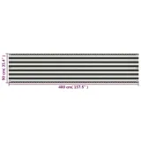 parawan-hdpe-90x400cm-antracytowo-bialy-kod-producenta-ze-42318-stan-nowy