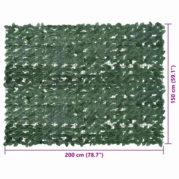 parawan-lisciowy-200x150-cm-zielony-stan-nowy