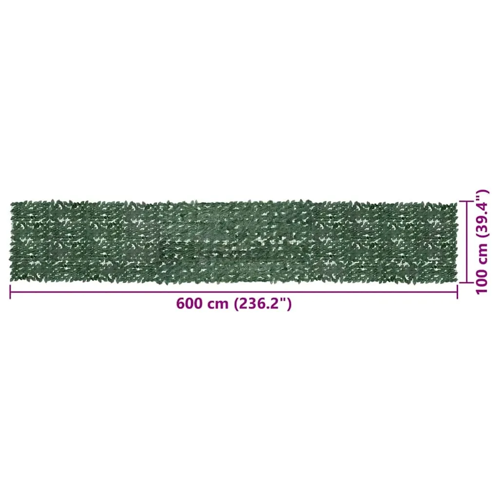 parawan-zielone-liscie-600x100-cm