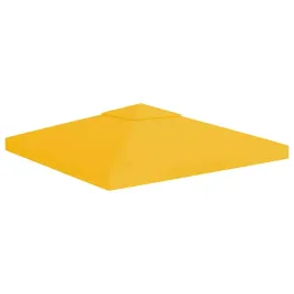 zadaszenie-altany-3x3m-zolte-pvc-310g-m-2-poziomowe