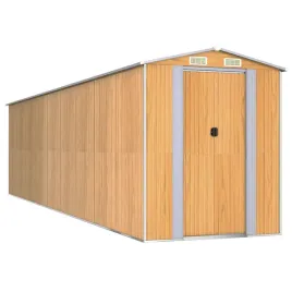 szopa-ogrodowa-jasnobrazowa-192x772x223-cm-stal-galwanizowana