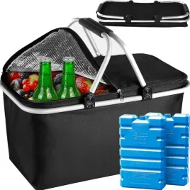 duzy-kosz-piknikowy-koszyk-termiczny-czarny-2x-wklady-mrozace-500ml-2szt