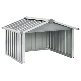 garaz-dla-robotycznej-kosiarki-ogrodowej-stal-galwanizowana-szary-97x97