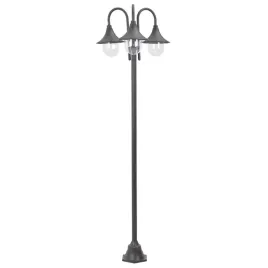 lampa-ogrodowa-3-latarnie-aluminiowa-pvc-63x63x220cm