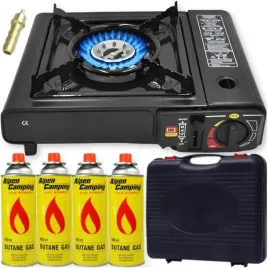 kuchenka-gazowa-turystyczna-grill-2w1-reduktor-walizka-4-kartusze-gazowe