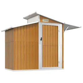 szopa-ogrodowa-brazowa-270x130x2085-cm-stal-galwanizowana