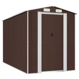 szopa-ogrodowa-ciemny-braz-192x357x223-cm-stal-galwanizowana