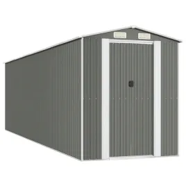 szopa-ogrodowa-jasnoszara-192x689x223-cm-stal-galwanizowana