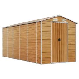 szopa-ogrodowa-jasny-braz-191x470x198-cm-stal-galwanizowana