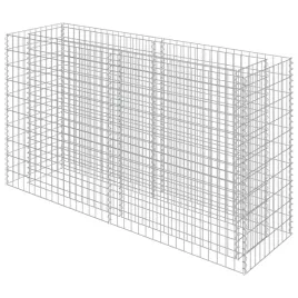 donica-gabionowa-180x50x100cm-srebrna
