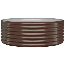 donica-ogrodowa-100x100x36-cm-brazowa-stal