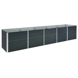 donica-ogrodowa-400x80x45cm-stal-galwanizowana-antracyt