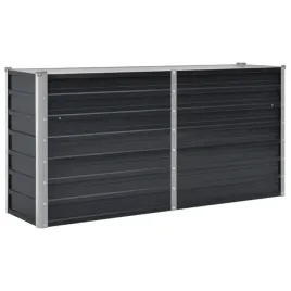 donica-ogrodowa-metalowa-160x40x77-cm-antracyt