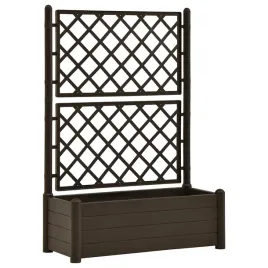 donica-ogrodowa-z-kratka-mokka-100x43x142-cm-pp-90l