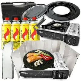 kuchenka-turystyczna-gazowa-nierdzewna-grill-oslona-kartusz-x4-maxicamp