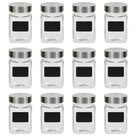 sloiki-szklane-300-ml-z-srebrna-nakretka-zestaw-12-szt