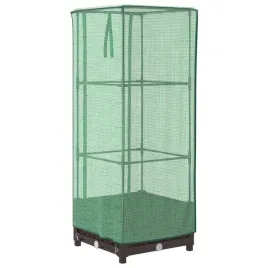 podwyzszona-donica-z-szklarnia-40x40x123-cm-brazowa-zielona