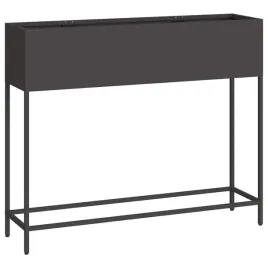 podwyzszona-doniczka-ogrodowa-czarny-100-x-26-x-82-cm-stal