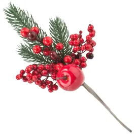 sztuczny-galazka-swierkowa-swierk-choinkowa-30cm-swiateczna-zurawina-jablko