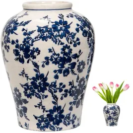 wazon-dzbanek-ceramiczny-22cm-na-kwiaty-retro-bialy-roze-wysoki-do-salonu