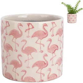 oslonka-na-doniczke-ceramiczna-flamingi-mala-12cm-na-parapet-kwiaty-taras