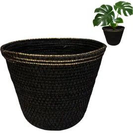 doniczka-czarna-20cm-duza-boho-na-balkon-taras-wrzosy-zamiokulkas-parapet