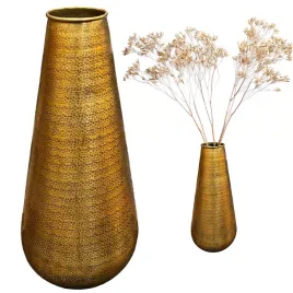 wysoki-wazon-podlogowy-48cm-zloty-metalowy-loft-galezie-kwiaty-stare-zloto