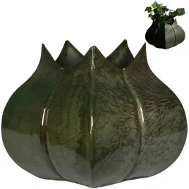 wazon-na-kwiaty-kwiat-zielony-metalowy-22cm-loft-do-salonu-domu-dekoracja