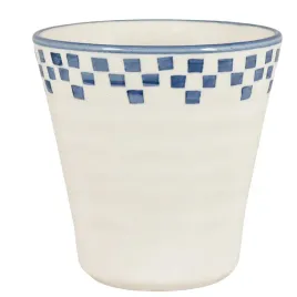 kubek-kamionkowy-250ml-bez-ucha-bialy-niebieski-do-kawy-reczne-malowanie