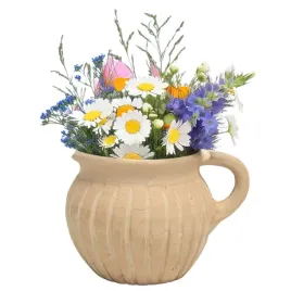 wazon-bezowy-terakota-12cm-skandynawski-z-uchwytem-dzbanek-na-bukiet-kwiaty