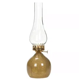 swiecznik-szklany-metalowy-tealight-imitacja-lampy-naftowej-zolty-34cm