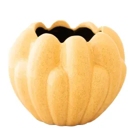 doniczka-ceramiczna-do-salonu-kwiat-pomaranczowa-polysk-elegancka-14cm