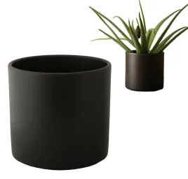doniczka-czarna-ceramiczna-duza-okragla-cylinder-oslonka-donica-maria-23cm
